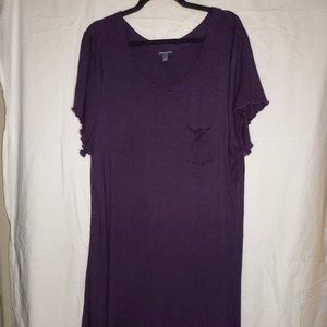 3X Torrid Ribbed T-Shirt Dress